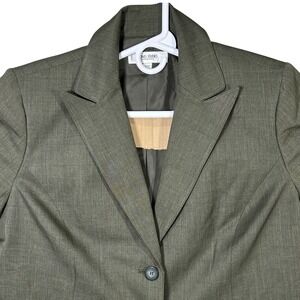 Jones Studio Separates Women's Blazer Jacket Size‎ 20W Green Button Front New